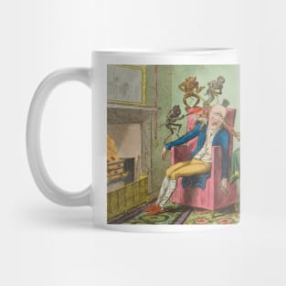 The Headache by George Cruikshank Mug